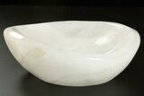 Polished Clear Quartz Bowl - Madagascar #302620-1